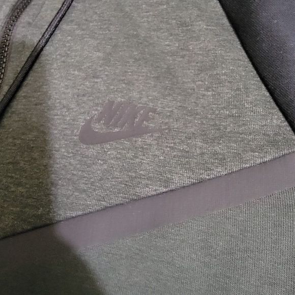 Nike Tech Pack Fleece Windrunner Jacket Hoodie Black Gray Men's Size Small S - Picture 9 of 16